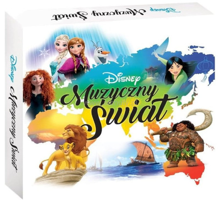Muzyczny świat Disney'a - gra planszowa (+ płyta CD)