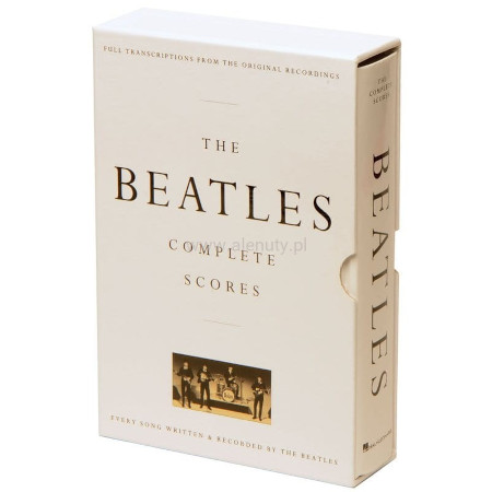 The Beatles: The Complete Scores - linia melodyczna ze słowami, nuty i tabulatury na gitarę elektryczną, gitarę basową i perkusję
