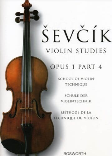 Otakar Sevcik - School of Violin Technique op. 1 part 4 - zaawansowane ćwiczenia na skrzypce