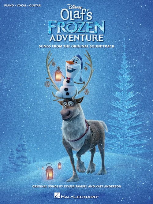 Olaf’s Frozen Adventure (PVG) - piosenki z filmu animowanego Kraina Lodu Przygoda Olafa - nuty na fortepian, melodia, akordy gitarowe i słowa - Elyssa