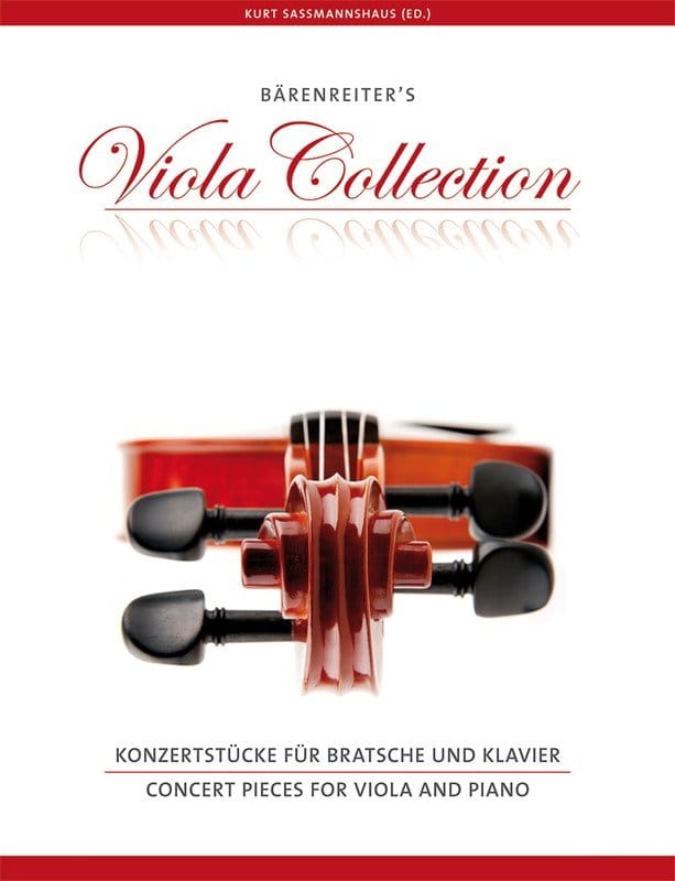 Concert Pieces for Viola and Piano - Kurt Sassmannshaus - nuty na altówkę z fortepianem