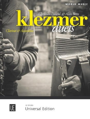 Klezmer Duets for clarinet and accordion - nuty na klarnet i akordeon - Christian Dawid, Alan Bern