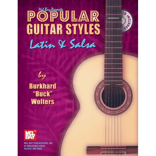 Popular Guitar Styles - Latin & Salsa - Wolters - Burkhard Buck Wolters - nuty na gitarę (+ płyta CD)