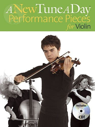 A New Tune A Day: Performance Pieces for Violin - nuty na skrzypce (+ płyta CD)