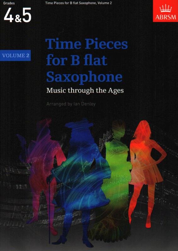 Ian Danley: Time Pieces For B flat Saxophone 2 - nuty na saksofon tenorowy / sopranowy z fortepianem