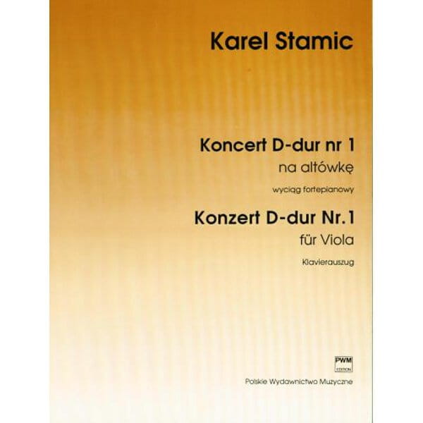 Carl Stamitz: Pierwszy koncert D-dur na altówkę i orkiestrę - nuty na altówkę