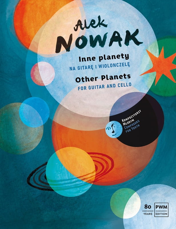 Alek Nowak: Inne planety na gitarę i wiolonczelę - nuty na duet instrumentalny