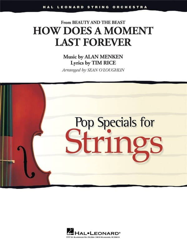 Pop Specials for Strings: Alan Menken - How Does a Moment Last Forever from Beauty and the Beast - nuty na orkiestrę smyczkową