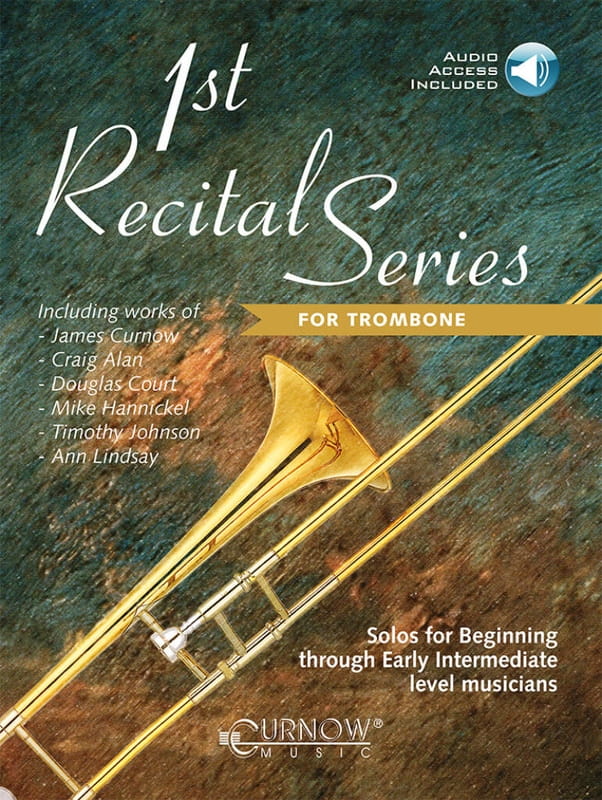 1st Recital Series for Trombone (+ audio online) - nuty na puzon