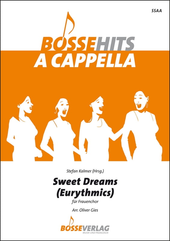 Eurythmics: Sweet Dreams (SSAA) - nuty na chór żeński