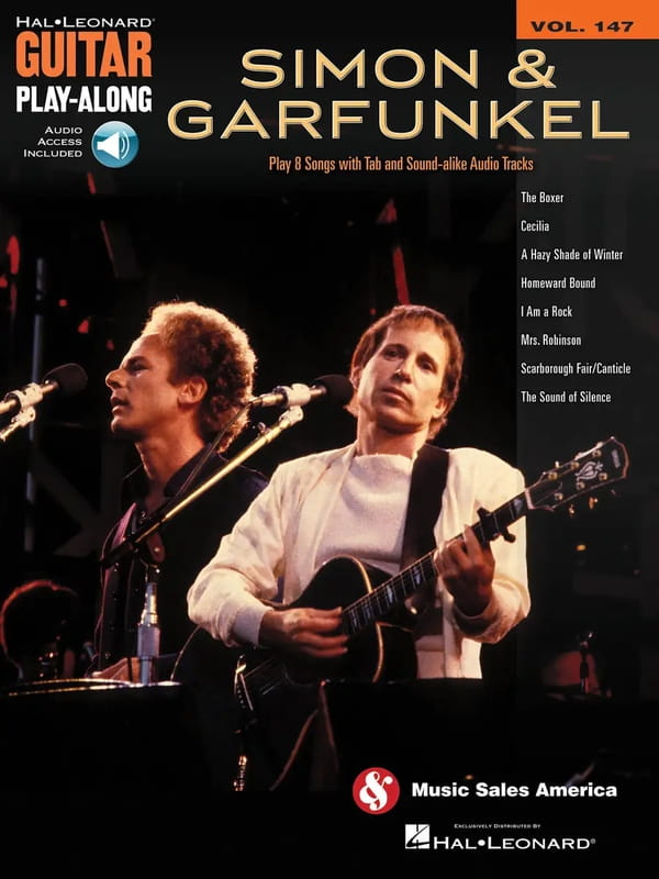 Guitar Play-Along Vol. 147: Simon & Garfunkel (+ audio online) - nuty i tabulatura na gitarę elektryczną