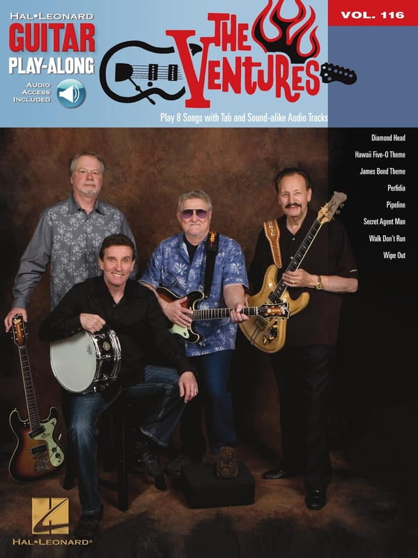 Guitar Play-Along Vol. 116: The Ventures (+ audio online) - nuty i tabulatura na gitarę elektryczną