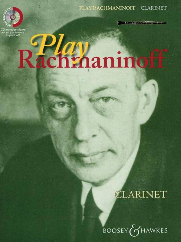 Play Rachmaninoff (Rachmaninow) - Clarinet (+ płyta CD) - nuty na klarnet i fortepian