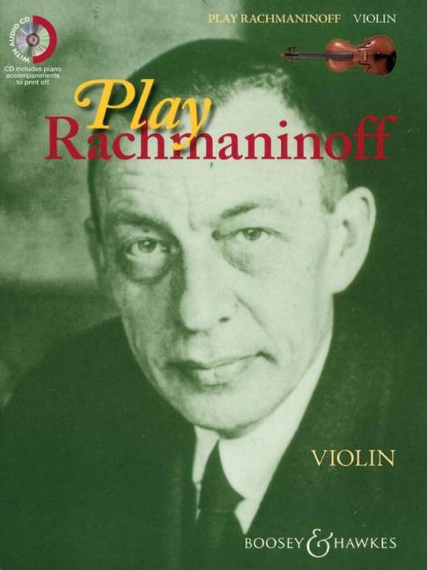 Play Rachmaninoff (Rachmaninow) - Violin (+ płyta CD) - nuty na skrzypce i fortepian
