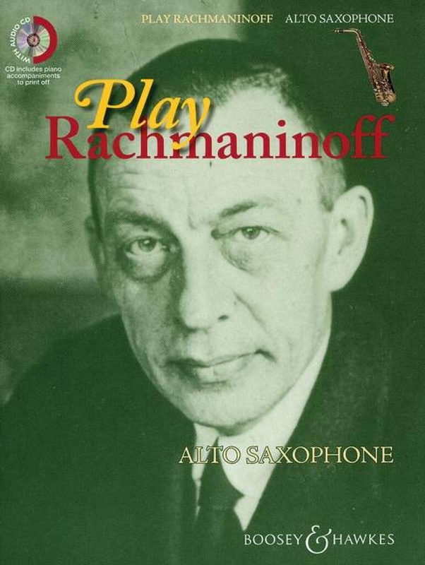 Play Rachmaninoff (Rachmaninow) - Alto Sax (+ płyta CD) - nuty na saksofon altowy i fortepian