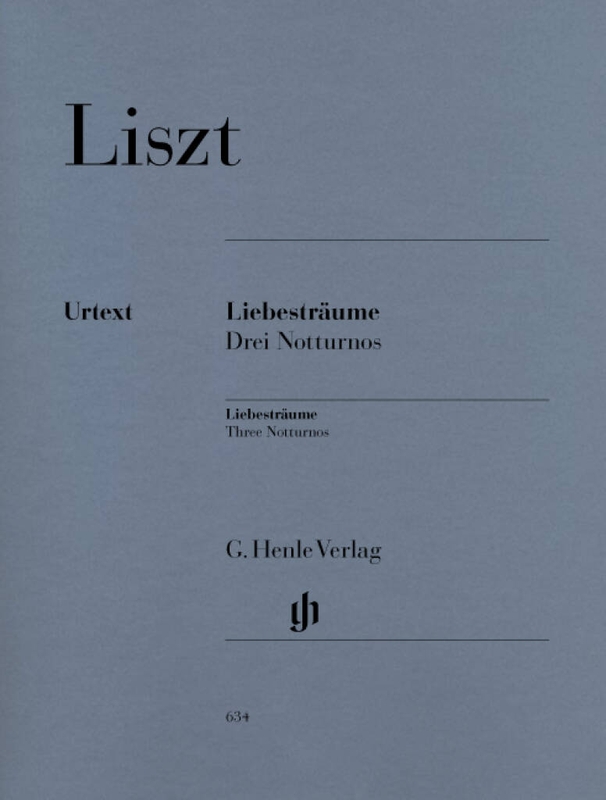 Ferenc Liszt: Liebestraume Drei Notturnos - Marzenia miłosne 3 nokturny - nuty na fortepian