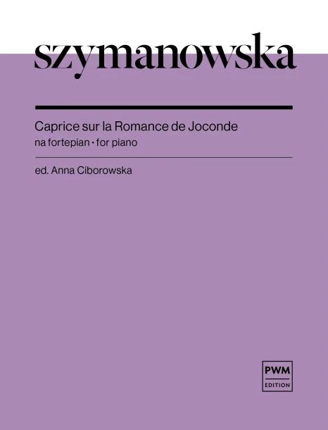 Maria Szymanowska: Caprice sur la Romance de Joconde - nuty na fortepian