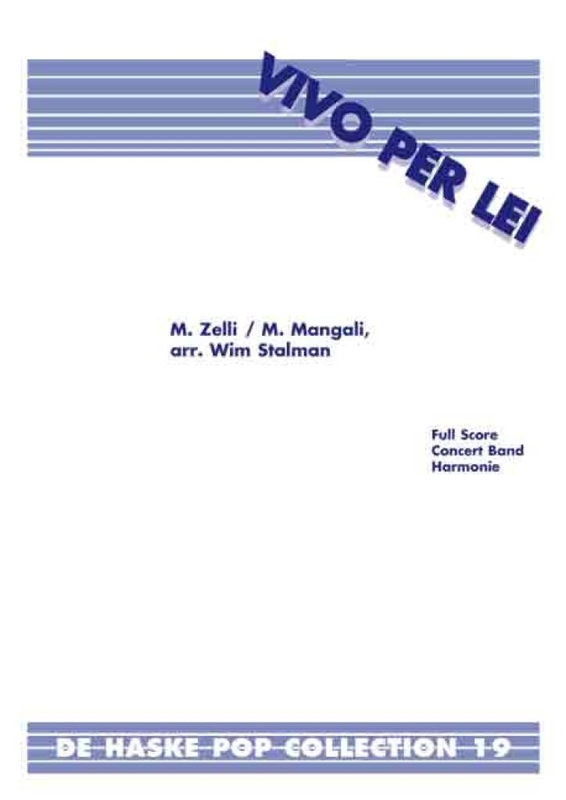 Andrea Bocelli - Vivo Per Lei (Score & Parts) - Wim Stalman - nuty na młodzieżową orkiestrę dętą