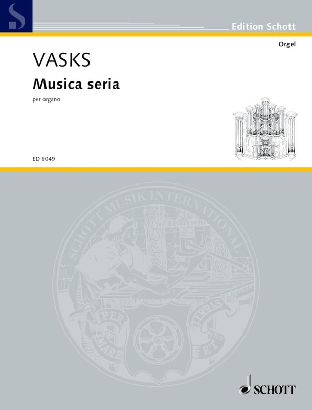 Peteris Vasks: Musica seria per organo - nuty na organy