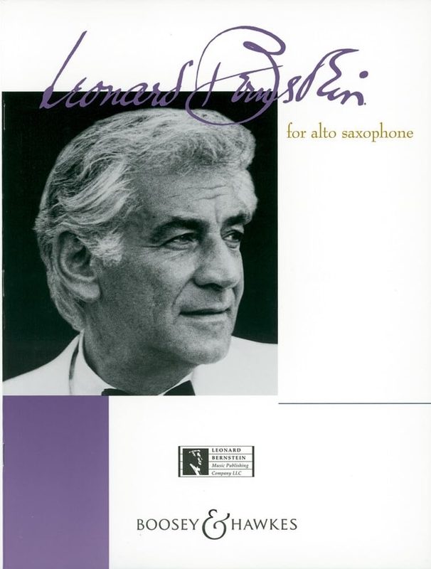 Leonard Bernstein for Alto Saxophone - David J. Elliot - nuty na saksofon altowy z fortepianem