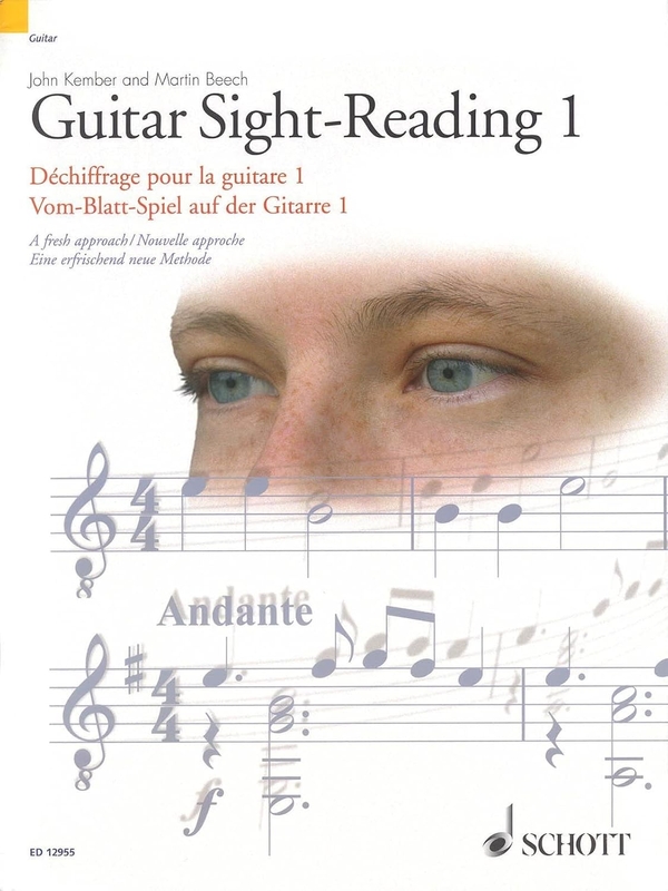 Guitar Sight-Reading 1 - szkoła czytania nut na gitarze - John Kember
