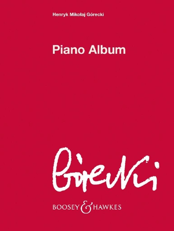 Henryk Mikołaj Górecki: Piano Album - nuty na fortepian