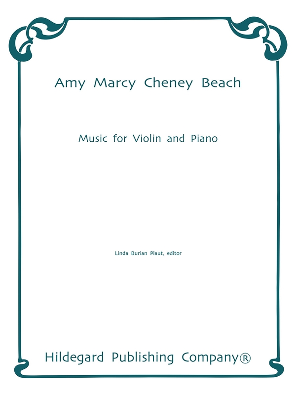 Amy Beach: Music for Violin and Piano - 5 kompozycji - nuty na skrzypce i fortepian