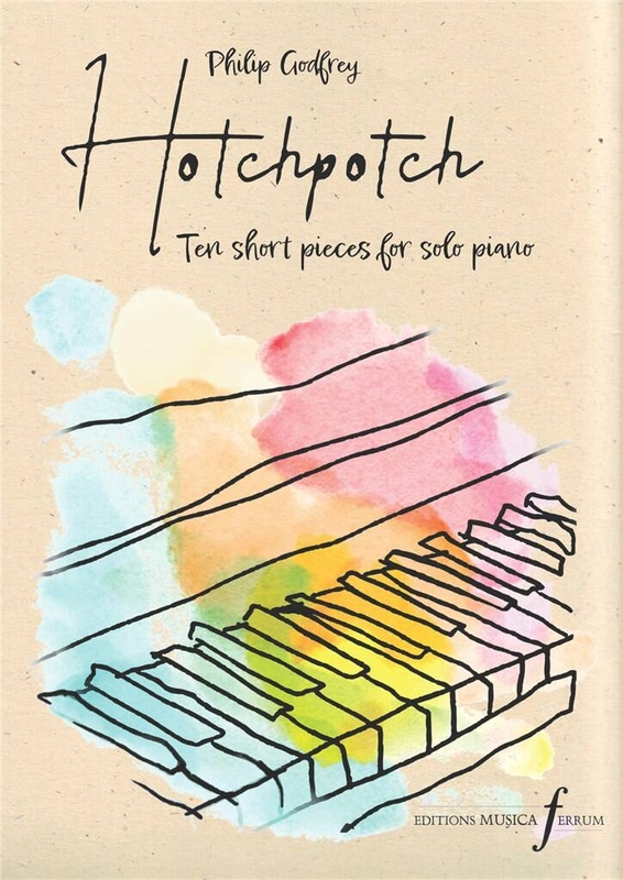 Philip Godfrey: Hotchpotch - ten short pieces for solo piano - nuty na fortepian