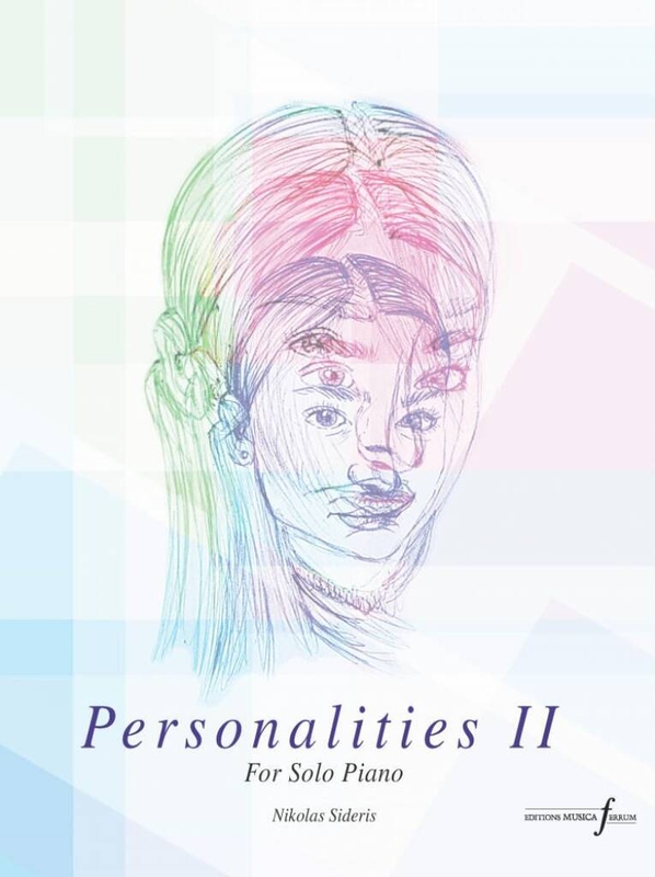 Nikolas Sideris: Personalities part II for Solo Piano - nuty na fortepian