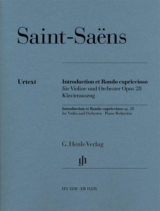 Camille Saint-Saens: Introduction et Rondo Capriccioso op. 28 - introdukcja i rondo - nuty na skrzypce i fortepian