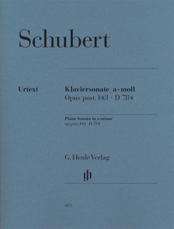 Franz Schubert: Piano Sonata a-moll op. post. 143 D 784 - sonata fortepianowa - nuty na fortepian