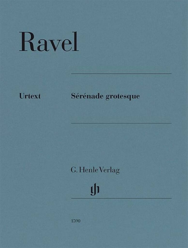 Maurice Ravel: Serenade grotesque - serenada groteskowa - nuty na fortepian