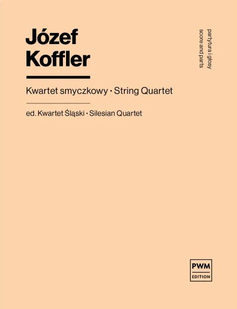 Józef Koffler: Kwartet smyczkowy - nuty na kwartet smyczkowy