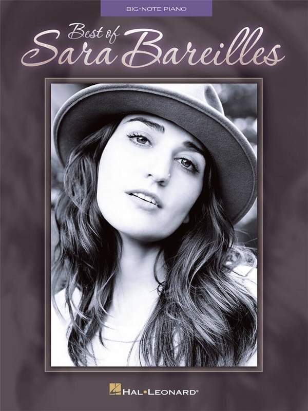 Best of Sara Bareilles (Big-Note Piano) - 10 piosenek - bardzo łatwe nuty na pianino dla początkujących