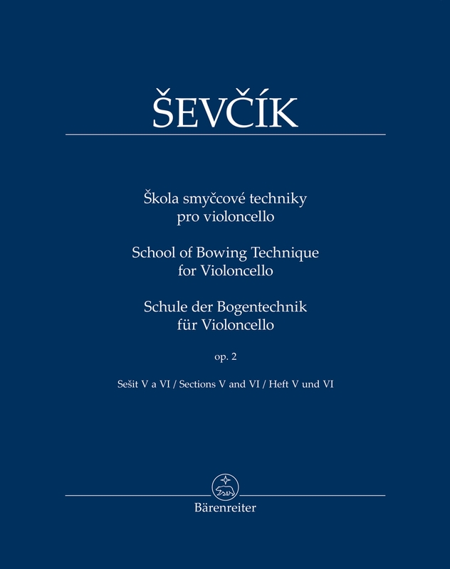 Otakar Sevcik: School of Bowing Technique for Violoncello op. 2 - sections 5 and 6 - Tomas Jamnik - techniki prawej ręki na wiolonczelę