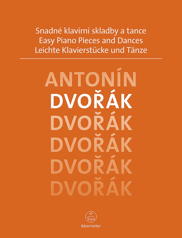 Antonin Dvorak: Easy Piano Pieces and Dances - łatwe utwory i tańce - nuty na fortepian
