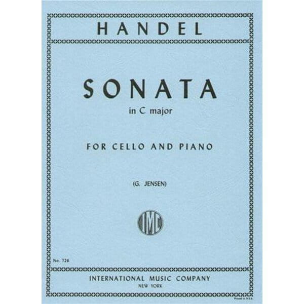 Georg Friedrich Handel - Sonata C-dur na wiolonczelę z fortepianem