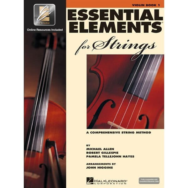Essential Elements For Strings: Violin Book 1 (+ audio online) - szkoła gry na skrzypcach przygotowująca do gry w orkiestrze