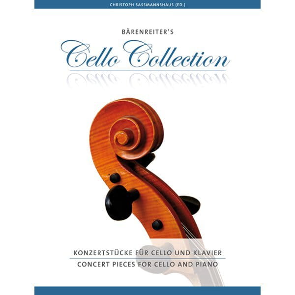 Concert Pieces for Cello and Piano - Christoph Sassmannshaus - nuty na wiolonczelę z fortepianem dla początkujących