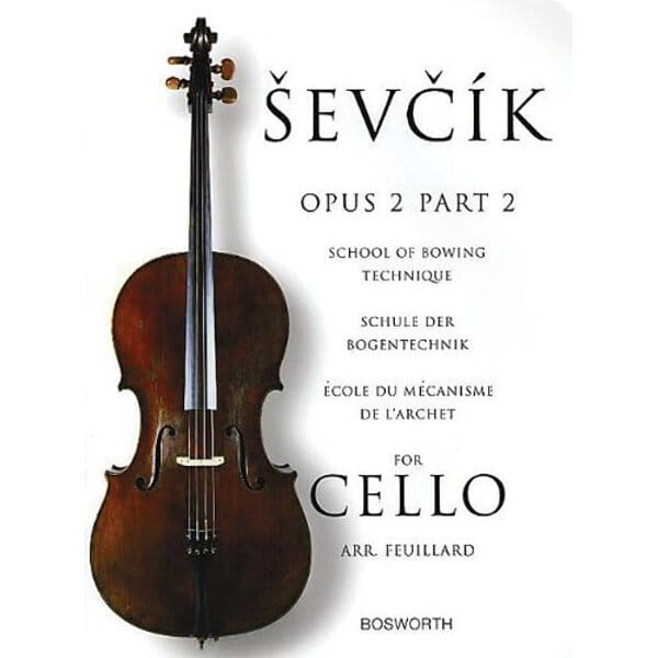 Otakar Sevcik - School of bowing technique op. 2 part 2 - ćwiczenia na prawą rękę na wiolonczelę