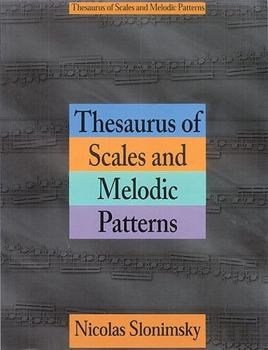 Nicolas Slonimsky: Thesaurus Of Scales And Melodic Patterns - gamy, skale i pasaże melodyczne na fortepian i instrumenty C