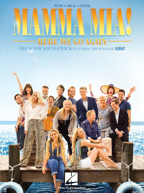 Mamma Mia! Here We Go Again: The Movie Soundtrack Featuring The Songs Of Abba (PVG) - muzyka z filmu Mamma Mia na fortepian, głos i gitarę