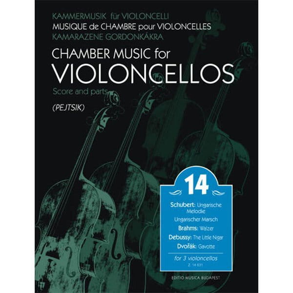 Chamber Music for violoncellos 14 - Arpad Pejtsik - muzyka kameralna na 3 wiolonczele