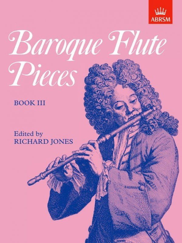 Baroque Flute Pieces Book 3 - nuty na flet poprzeczny z akompaniamentem fortepianu - Richard Jones