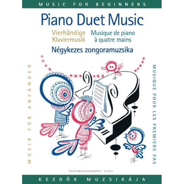 Piano Duet Music - Váczi Károly - duety fortepianowe dla początkujących