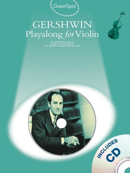 Guest Spot: George Gershwin Playalong For Violin - nuty na skrzypce - Sam Harrop (+ płyta CD)
