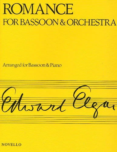 Edward Elgar: Romance For Bassoon And Orchestra - nuty na fagot i fortepian