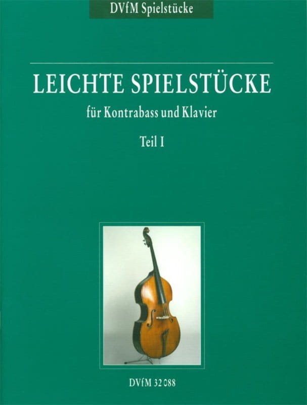 Klaus Trumpf: Easy Pieces for Double Bass and Piano 1 - nuty na kontrabas z fortepianem