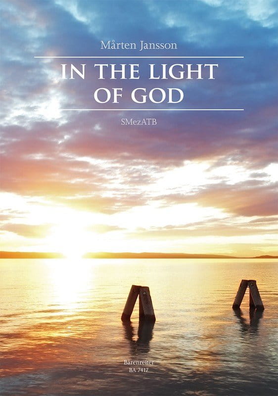 Marten Jansson: In the Light of God - nuty na chór mieszany SMezATB