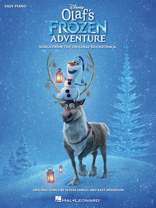 Olaf’s Frozen Adventure - piosenki z filmu animowanego Kraina Lodu Przygoda Olafa w łatwym opracowaniu na fortepian - Elyssa Samsel, Kate Anderson
